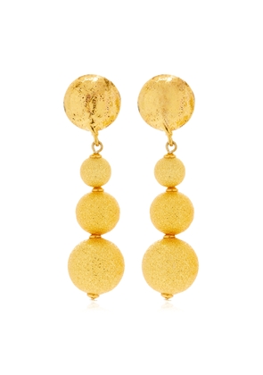 Sylvia Toledano - Sand Bubble 22K Gold-Plated Earrings - Gold - OS - Moda Operandi - Gifts For Her