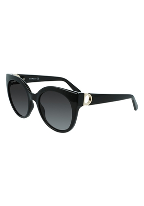 Salvatore Ferragamo Grey Cat Eye Ladies Sunglasses SF1031S 001 53