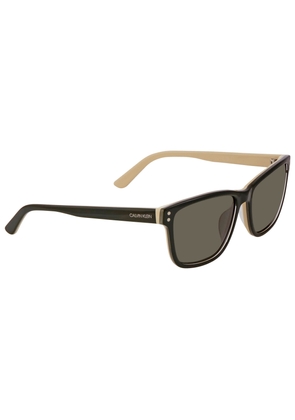 Calvin Klein Green Square Mens Sunglasses CK18508S 311 57