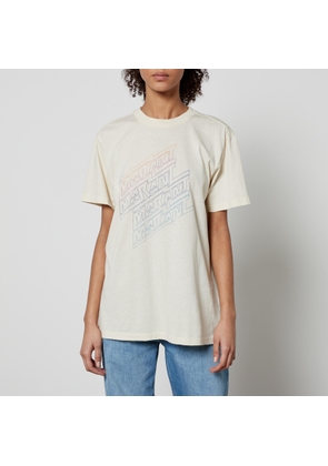Marant Etoile Zoeline Logo-Print Cotton-Jersey T-Shirt - S