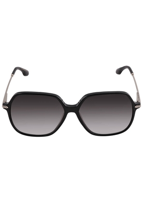 Victoria Beckham Grey Square Ladies Sunglasses VB631S 001 60