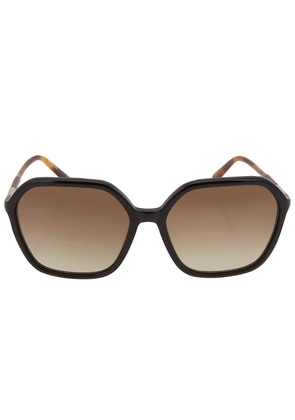 Lacoste Grey Gradient Geometric Ladies Sunglasses L962S 001 60