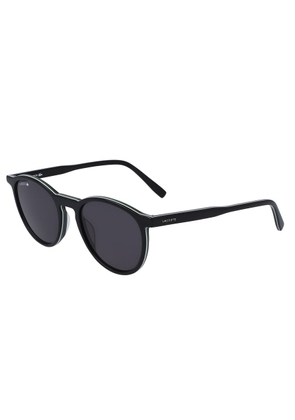 Lacoste Grey Round Unisex Sunglasses L902S 001 50