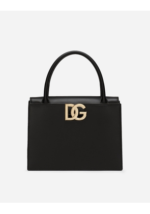 Dolce & Gabbana 3.5 Handbag - Woman Handbags Black Leather Onesize