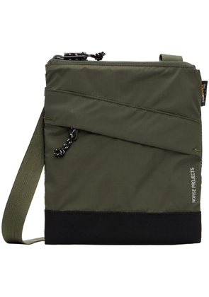 NORSE PROJECTS Khaki Paneled Messenger Bag