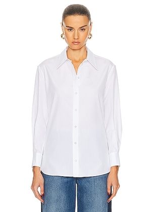 Alexander McQueen Men's Shirt in Optical White - White. Size 40 (also in 38).