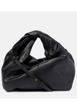 JW Anderson Twister mini leather tote bag