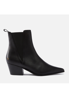 Anine Bing Women's Sky Leather Heeled Boots - UK 3