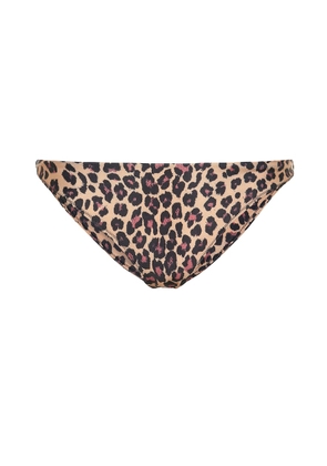 Simkhai Leopard bikini bottoms