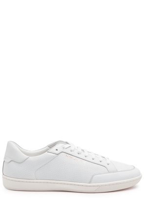 Saint Laurent SL10 Panelled Leather Sneakers - White - 44 (IT44 / UK10)