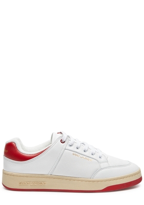 Saint Laurent SL61 Panelled Leather Sneakers - White - 44 (IT44 / UK10)