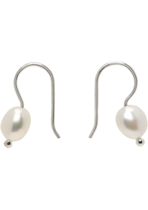 Sophie Buhai Silver Pearl Mermaid Earrings