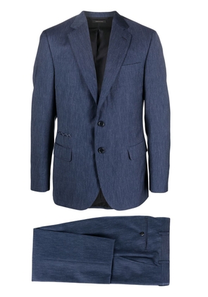 Brioni single-breasted two-piece suit - Blue