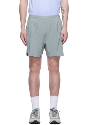 Nike Grey 2-in-1 Yoga Shorts