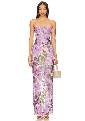 Bronx and Banco Dahlia Gown in Lavender. Size S, XL.