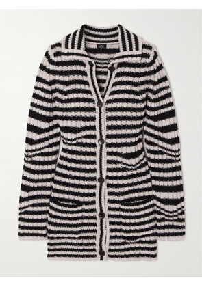 Etro - Striped Jacquard-knit Wool Cardigan - Black - IT36,IT38,IT40,IT42,IT44,IT46,IT48,IT50