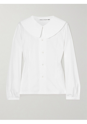 Comme des Garçons GIRL - Cotton-poplin Shirt - White - x small,small,medium,large
