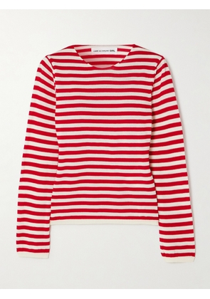 Comme des Garçons GIRL - Striped Wool Sweater - Red - x small,small,medium,large