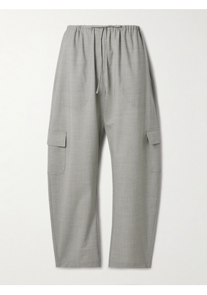 LESET - Jane Wool-blend Straight-leg Cargo Pants - Gray - x small,small,medium,large,x large