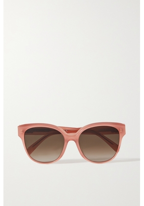 CELINE Eyewear - Oversized Cat-eye Acetate Sunglasses - Pink - One size