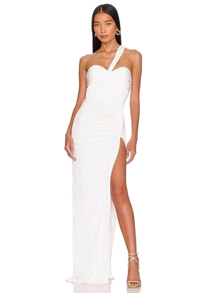 Katie May Carter Gown in Ivory. Size L, S, XS.