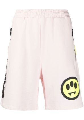 BARROW logo-print track shorts - Pink