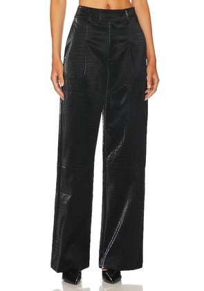 Line & Dot Dixie Pants in Black. Size S.