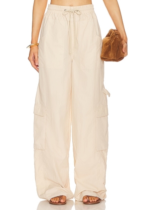 Lovers and Friends Burton Pant in Cream. Size L.