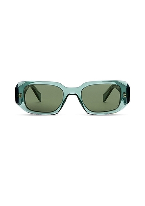 Prada Rectangle Sunglasses in Green.
