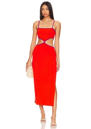 LSPACE Libra Dress in Red. Size M, S, XS.