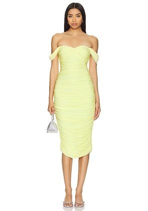 Norma Kamali Walter Dress in Yellow. Size M, S, XL, XS.