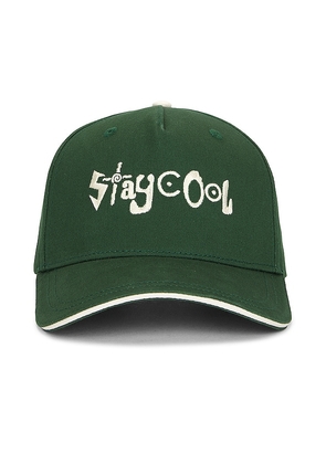 Stay Cool Desert Cap in Green.
