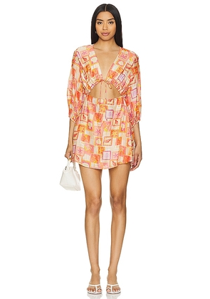 Sundress Kim Dress in Orange. Size XL, XS/S.