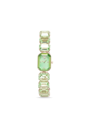 Swarovski Octagon cut bracelet watch - Green