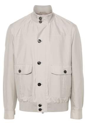 Brioni Performa shell silk jacket - Grey