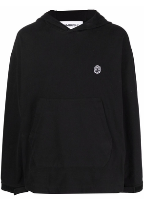 AMBUSH logo-print hoodie - Black