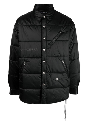 Mastermind World padded shirt jacket - Black