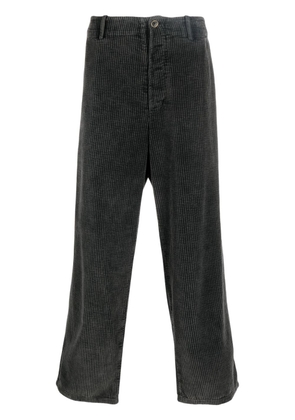 Uma Wang wide-leg corduroy trousers - Grey