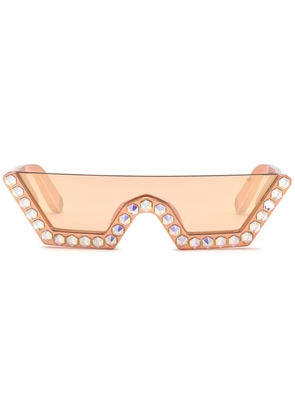 Philipp Plein Plein Crystal Lux square-frame sunglasses - Pink