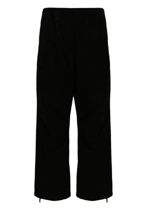 Maharishi Asym Loose straight trousers - Black
