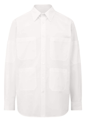 MM6 Maison Margiela Cotton poplin shirt - White