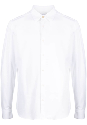 Dunhill long-sleeved cotton shirt - White