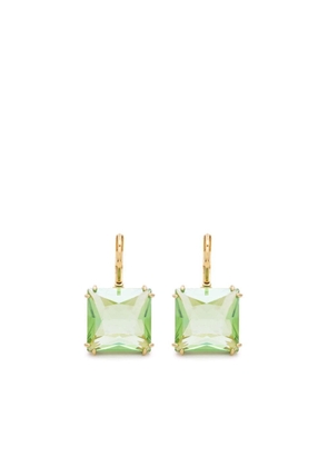 Swarovski Millenia crystal-embellished drop earrings - Green