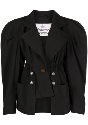 Vivienne Westwood Jacques puff-sleeve cotton jacket - Black