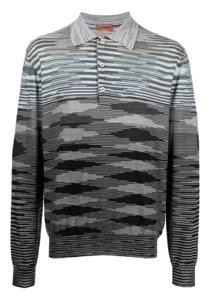 Missoni gradient-effect polo shirt - Black