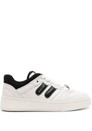 Bally Royalty panelled leather sneakers - White