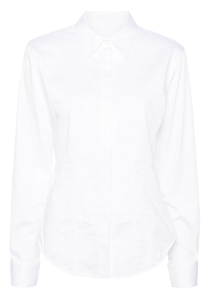 Helmut Lang classic-collar poplin shirt - White