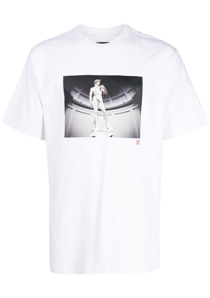 CLOT Melting David cotton T-shirt - White