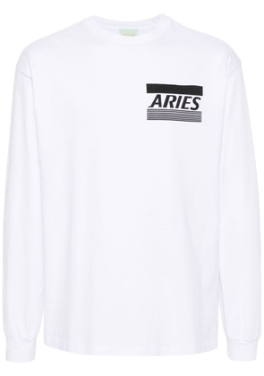 Aries Credit Card logo-print T-shirt - White