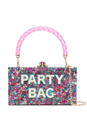 Sophia Webster Cleo Party glittered tote bag - Multicolour